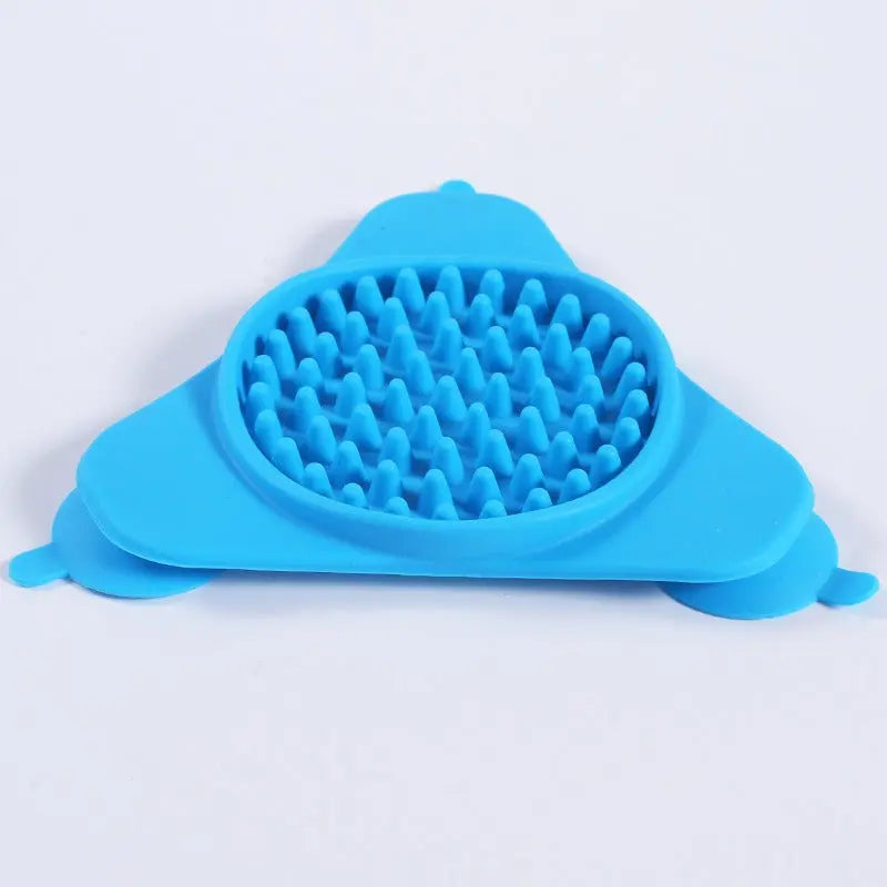 Interactive Pet Suction Cup Slow Feeder Bowl – Lick Mat & Anxiety Relief Wall-Mount Treats Dispenser for Dogs and Cats